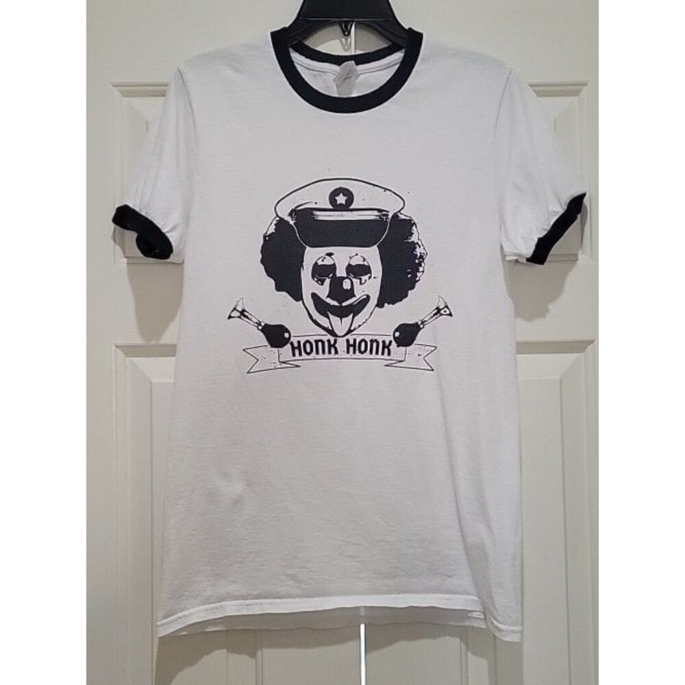 Barotrauma Clown Honk Honk Ringer T Shirt Small Retro Video Game Tee